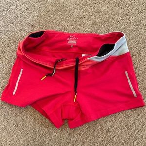 Nike Dri-fit pink spandex workout shorts 🌸🌸